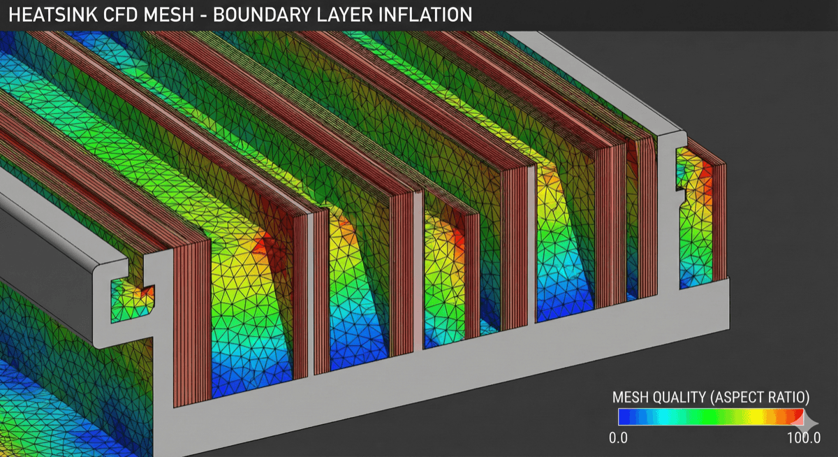 CFD mesh refinement example