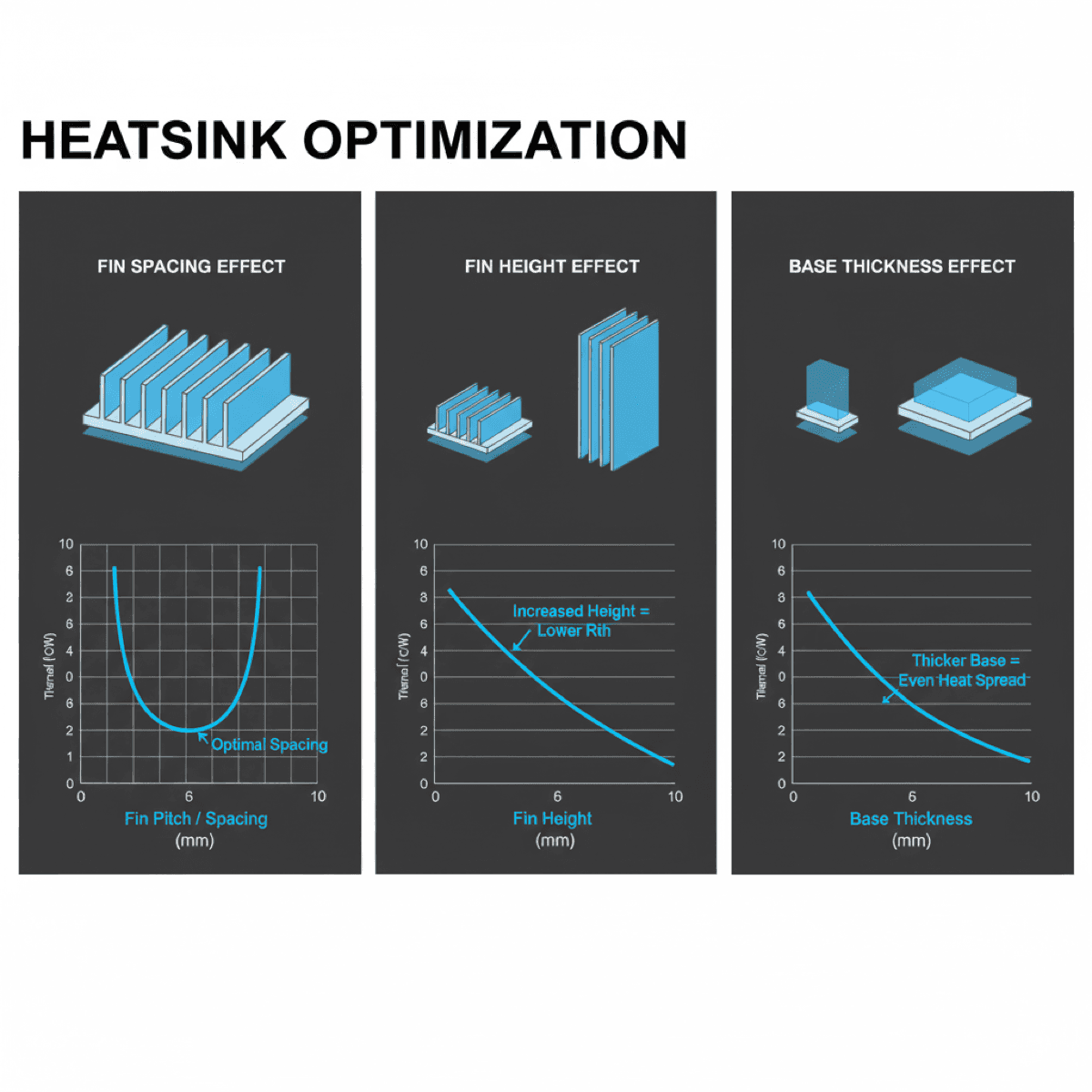 Heatsink design optimization